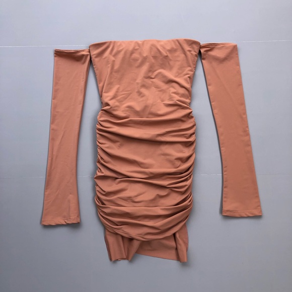 Bumpsuit Maternity The Lexi Off The Shoulder Dress Women’s Size Small *FLAWED* - Picture 4 of 13